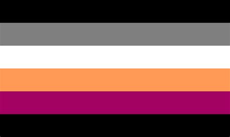 Anattractional Lesbian Pride Flag By Jfifles On Deviantart