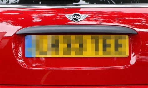 DVLA Number plate rules - How to display a registration and avoid a ...