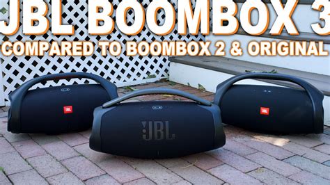 Jbl Boombox Review More Bass More Loud Youtube