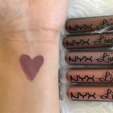 Heart Style Grace NYX Lip Lingerie Review Swatches