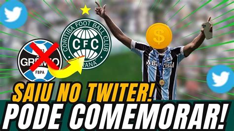 Urgente Rog Rio Scarione Acabou De Confirmar Coritiba Fc Tv