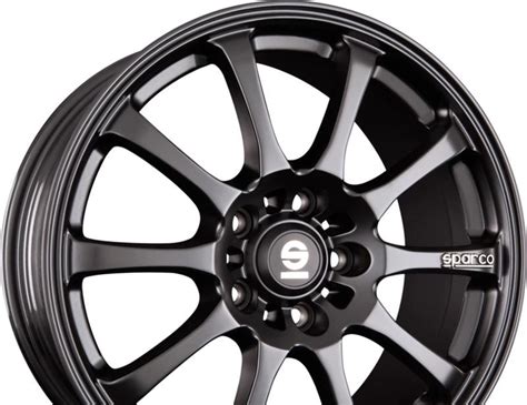 SPARCO DRIFT MATT BLACK R16 W7 PCD4X100 ET37 DIA63 3 фото отзывы