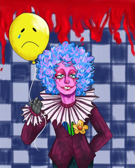 Blah Blah The Clown Fanart By Nattykazoo On Deviantart