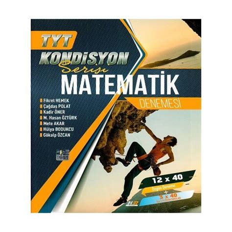 Hız ve Renk Yayınları TYT Matematik Kondisyon Serisi 12 x 40 Kitabı