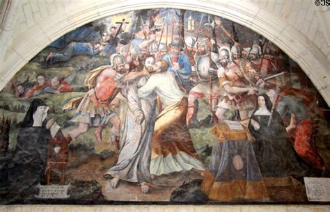 Agony In Gethsemane And Betrayal By Judas And Arrest Of Christ Mural In