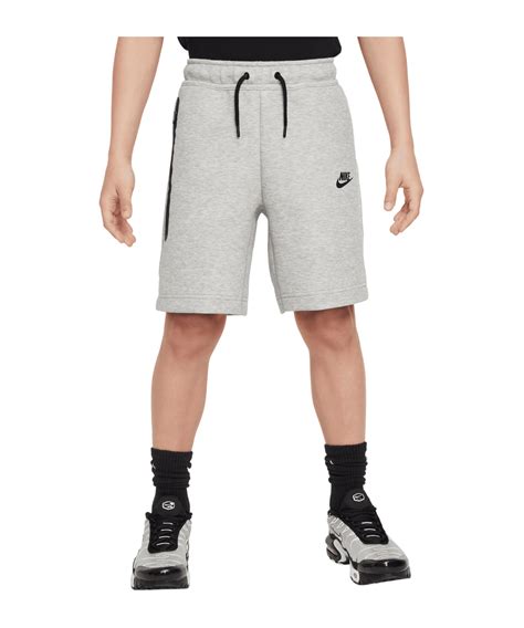 Nike Tech Fleece Short Kids Grau Schwarz F063 Lifestyle Freizeit