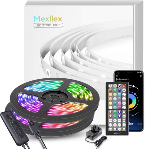 Led Strip Light 15M Mexllex 15M Led Lights With Bluetooth APP And 44