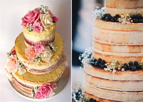 35 schönsten Naked Cake Inspirationen zur Hochzeit Desserts Food