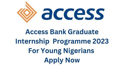 Empowering Access Bank Graduate Internship Programme 2023 For Young