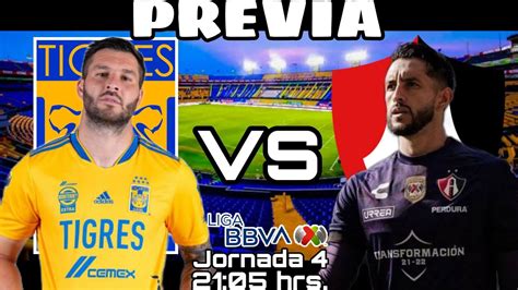 Tigres Vs Atlas Jornada Liga Mx Apertura Youtube