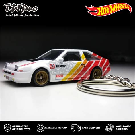 GANTUNGAN Keychain Hot WHEELS Premium Slide Street Toyota AE86 Sprinter Trueno KEYRING