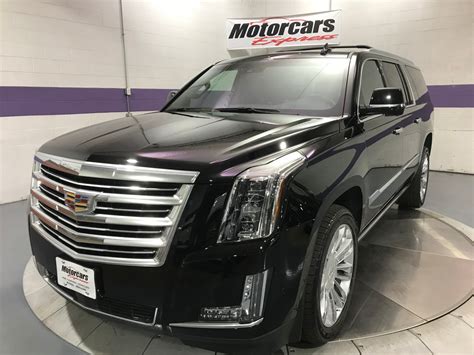 Used 2017 Cadillac Escalade Esv Platinum For Sale Sold Motorcars Express Stock 24599