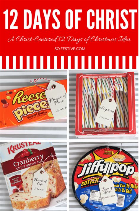 Easy 12 Days Of Christmas Idea Printables So Festive