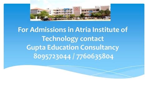 Atria Institute Of Technology Ait