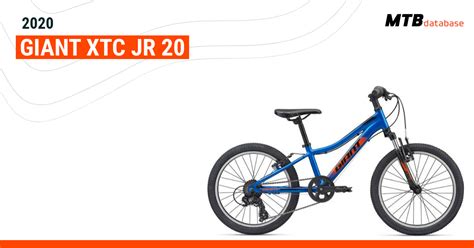 2020 Giant XtC Jr 20 - Specs, Reviews, Images - Mountain Bike Database