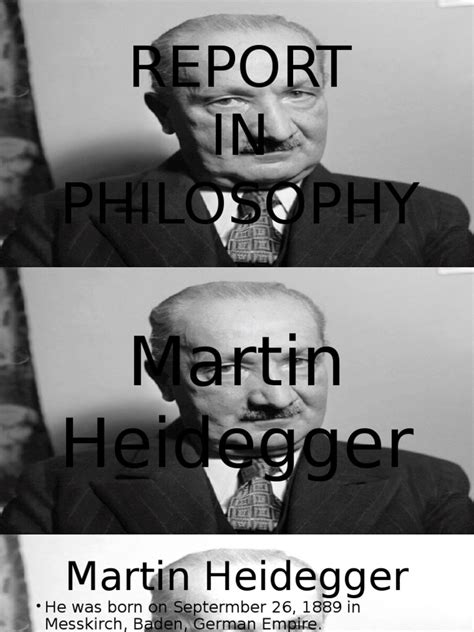 Martin Heidegger | PDF | Martin Heidegger | Being And Time