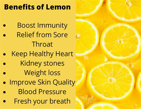 Benefits Of Lemon In 2020 Lemon Health Benefits Lemon Benefits Lemon