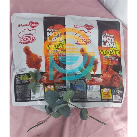 Jual Mamasuka Delisaos Hot Lava Volcano Kg Shopee Indonesia