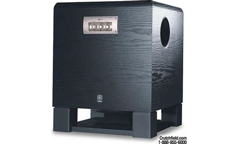 Yamaha YST SW800 Powered Subwoofer At Crutchfield