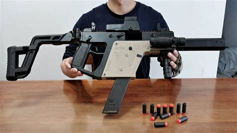 Kriss Vector Full Auto Dart Blaster Unboxing Soft Bullet