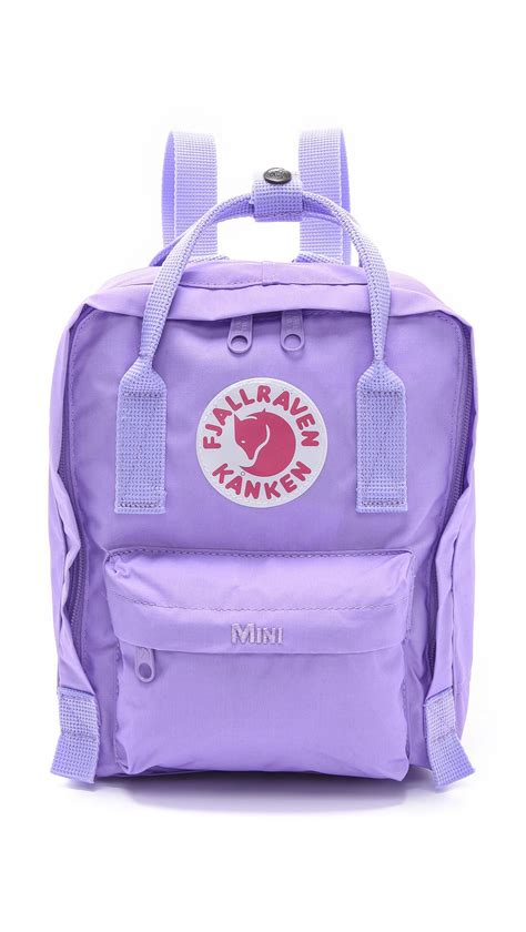 Fjallraven Kanken Mini Backpack In Purple Lyst