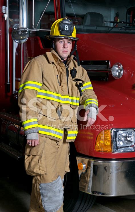 Firefighter Stock Photo Royalty Free Freeimages