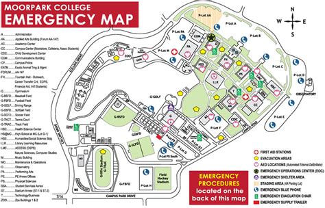 Emergency Response Map | Moorpark College