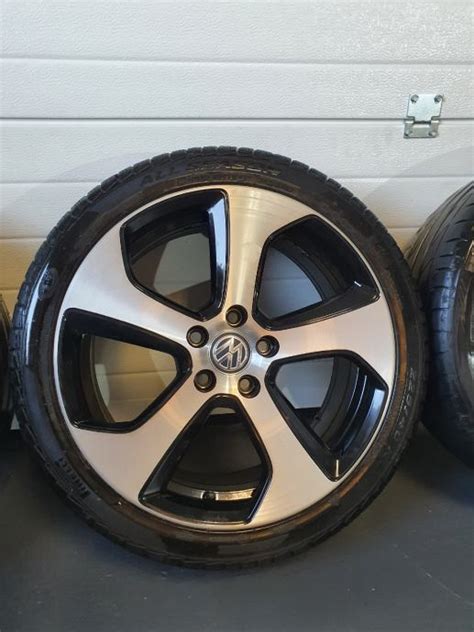 ALU FELGE 18 COLA VW 5X112 AUSTIN GOLF GTI ORGINAL SA GUMAMA TOP