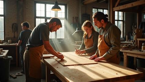 generations creating  image workshop craftspeople