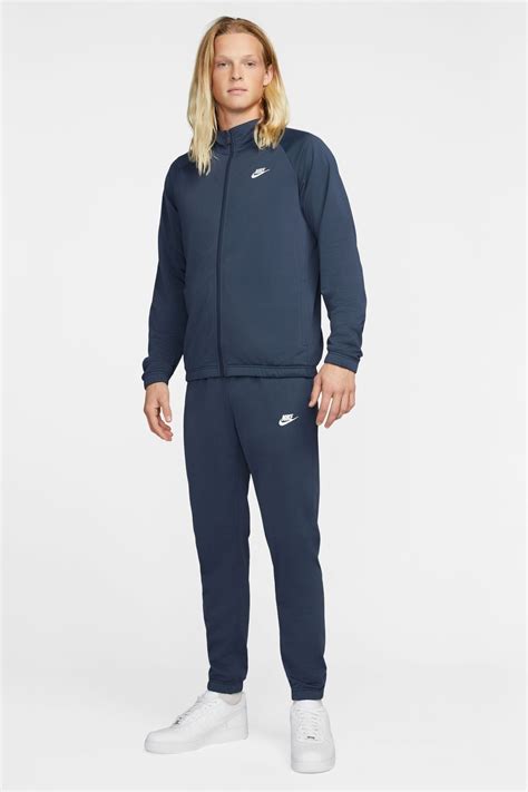 Buy Nike Blue Club Poly Knit Tracksuit From The Next Uk Online Shop