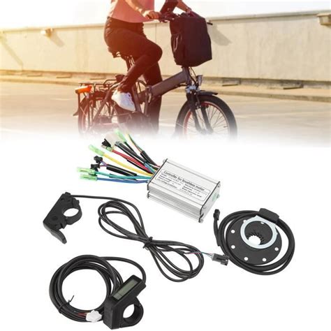 VGEBY Kit de Conversion Vélo Électrique 250W Contrôleur KT 15A