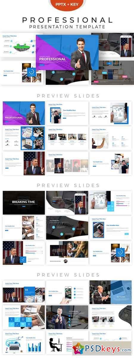 Professional Presentation Template 2856283 » Free Download Photoshop ...