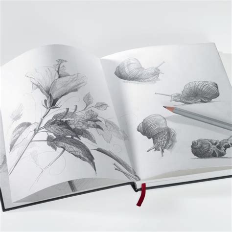 Hahnemuhle Nostalgie Sketch Book A5 190gsm Landscape The Deckle Edge