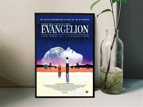 The End of Evangelion Movie Poster Film/room Decor Wall Art/poster Gift ...