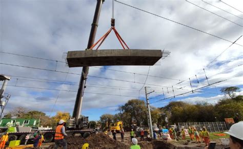 Avanza la construcción del paso bajo nivel de Calzada En qué etapa