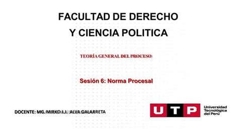 Semana 6 TeorÍa General Del Proceso Ppt 3pptx