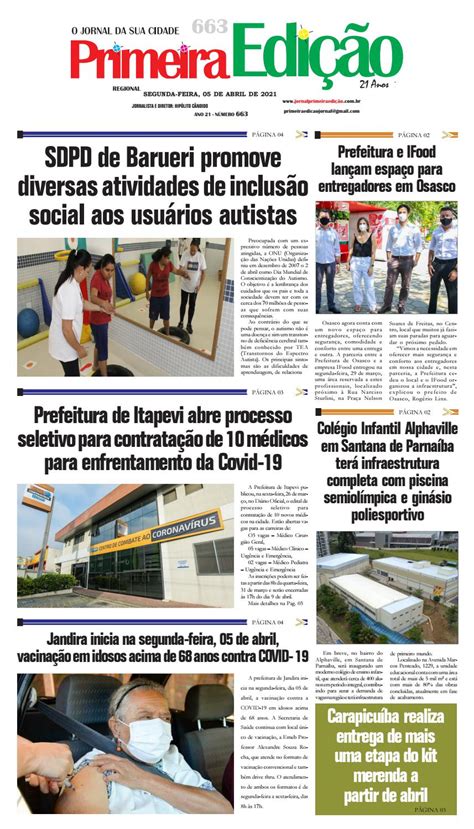 Jornal Primeira Edi O Edi O N By Jornal Primeira Edi O Issuu