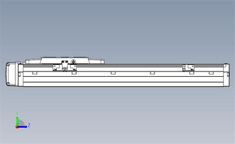 Gth系列轨道内嵌式滑台模组gth12 300 Br C4step模型图纸下载 懒石网