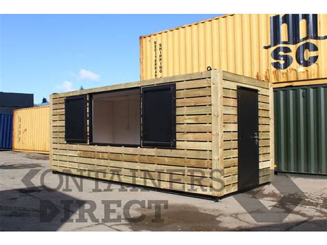 Shipping Container Conversions Ft Shutter Hatch Menubox For Sale