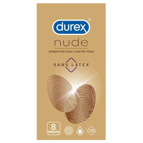 Préservatifs Sensation Peau Contre Peau Nude X Sans Latex Durex Easypara