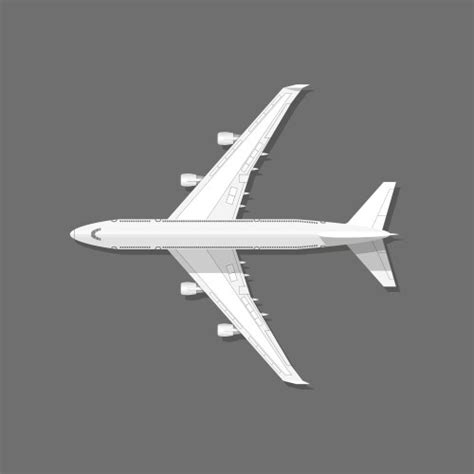 Airplane Top View Vector Images (over 3,100)