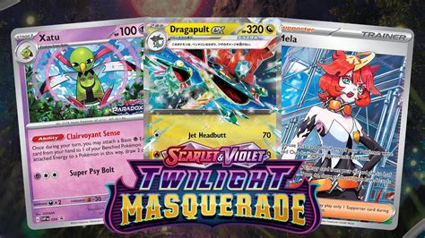 Dragapult Ex BEST DECK In Twilight Masquerade Pokemon TCG Deck List