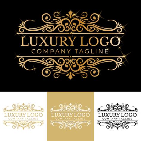 Modelo De Logotipo De Marca De Luxo Vetor No Vecteezy