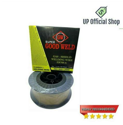 Jual KAWAT LAS ROLL MIG CO2 BESI ER70S 6 0 8 MM GOODWELD Di Seller UP