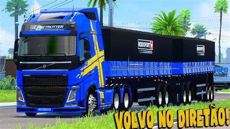 EURO TRUCK SIMULATOR 2 1 45 VOLANTE LOGITECH G29 MELHOR RONCO DE