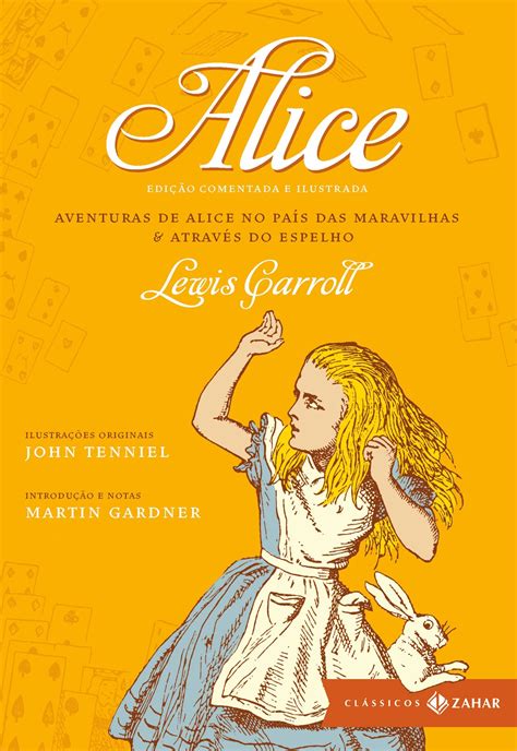 Capas de Livros Brasil Lewis Carroll Alice no País das Maravilhas