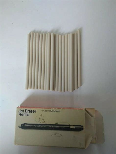 20 Faber Castell Jet Eraser Refill Vinyl 869 R 75104 That Are New In