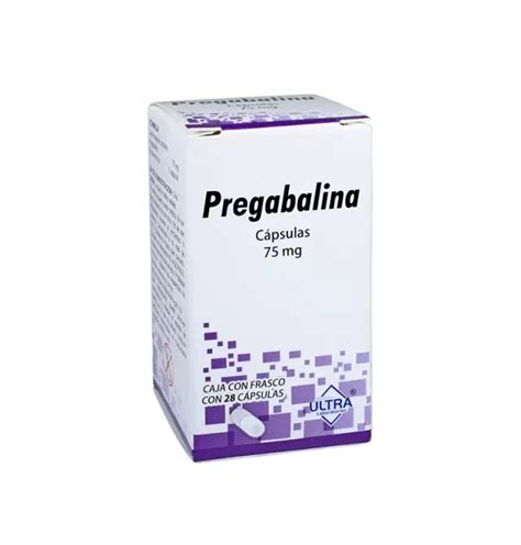 Pregabalina 75 Mg Con 28 Cápsulas Ultra