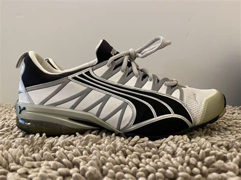 Puma Cell Voltaic, 181755-25, Gray/Black, Mens Running Shoes, Size 11.5 ...