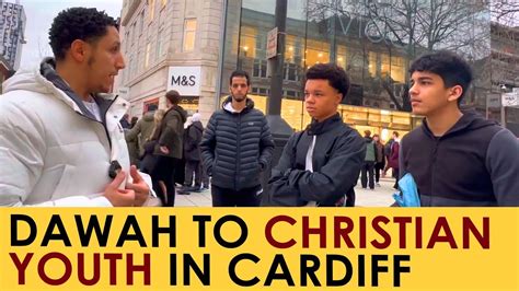 Shamsi Giving Dawah To Christian Youth In Cardiff YouTube